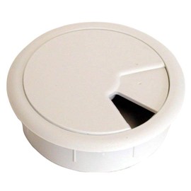 Custom Accents Cable Grommet 2 3/8" White (25)