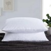 Peace Nest Set of 2 Goose Feather Bed Pillows Medium-Firm