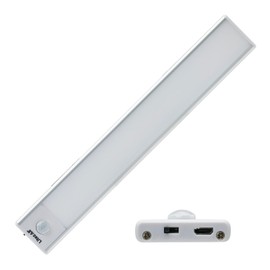 LitezAll 25737 Slim Rechargeable Motion Activated Light Bar