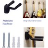Guitar Wall Hanger Stands Ukulele Wall Mount 2 Pack Violin