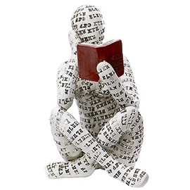 GRAPMKTG Decoración del Hogar Pulp Mujer Pensadora Estatua de Lectura Escultura Estética Decoración Moderna Abstracta para Estantería Mesa Escritorio para Sala de Estar Oficina Dormitorio