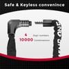 Windone Bike Chain Lock, 4 Digit Combination Heavy Duty Anti