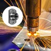METALLIXITY Spot Weld Nuts (M8) 25Pcs, Carbon Steel Double Tab