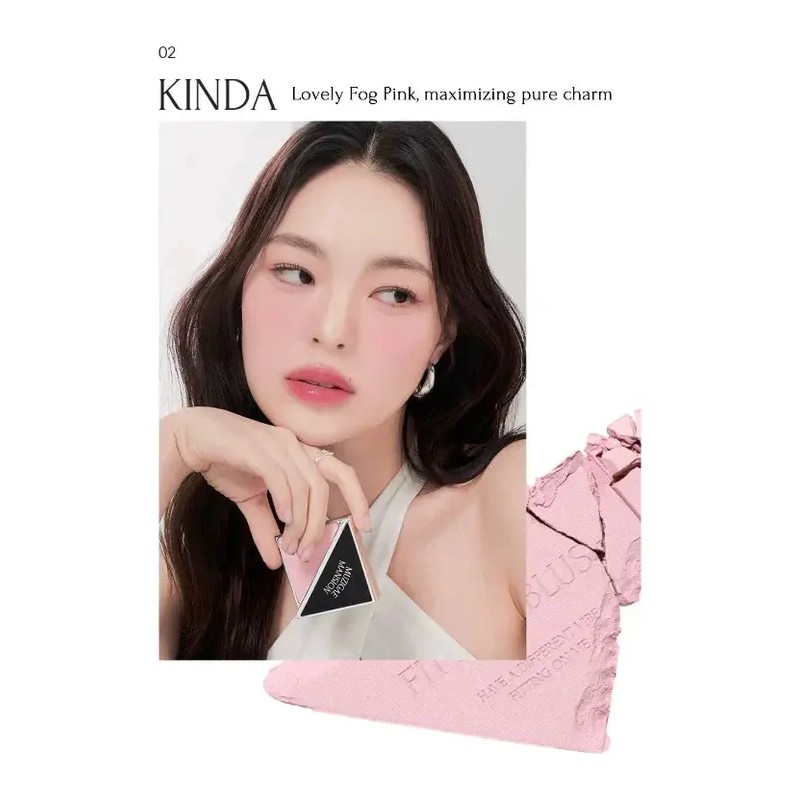 Rubor Fitting Blush Muzigae Mansion 02 Kinda Rosa 5g