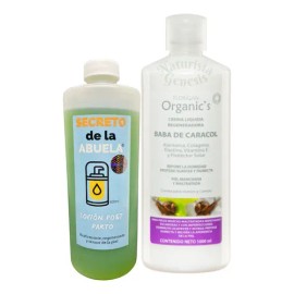 Secreto De La Abuela Loción Reafirmante Postparto Éter  Postpartum Firming Lotion  Snail Cream Kit                                                    