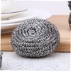 Ciieeo 6pcs Stainless Steel Spiral Scrubbers Kitchen Cleaning for Dishes