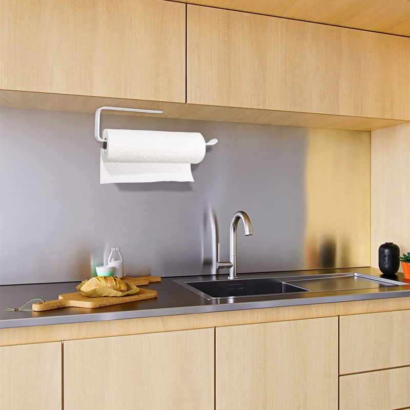 Kitchen Roll Holder, No Drilling, Kitchen Roll Holder, Wall Mounted,