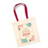 Los Eventos de la Tata. Totebag Organic Cotton Bag with