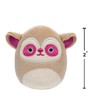 Squishville SQM0508 Safari Squad, Super Soft Mini Squishmallows, 5 cm