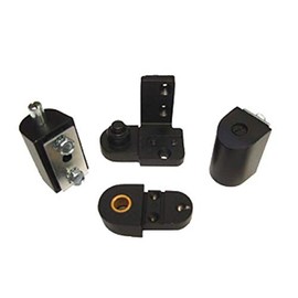 Pacific Doorware YKK Style Storefront Door Pivot Hinge Set in Dark Bronze - Choose Handing (Right Hand)