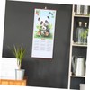 NUOBESTY 2026 Hanging Cylinder Monthly Calendar New Year Calendar Paper