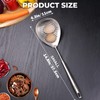 MARTE Strainer Skimmer Ladle, 304 Stainless Steel Skimmer Spoon Spider
