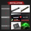 Lumimotor Universal Green LED Dome Light Roll Bar Mount LED