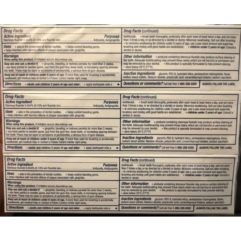 parodontax Whitening Toothpaste - 3.4 oz Exp 07/25 Prevent Bleeding