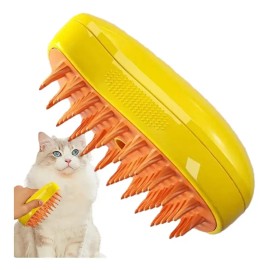 Cepillo De Vapor Para Mascota 3 En 1 Autolimpiante Eléctrico