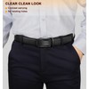 KEMISANT Mens Ratchet Belt 2 Units,Sliding Belt For Gift Mens