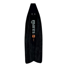 Mares Razor Pro Elastic Tapered V-Tip Black Replacement Blade Spearfishing Freediving Swimming Fins, Sold Individually