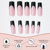 LoveOurHome 120pc French Tips Press on Nails XL Fake Nail