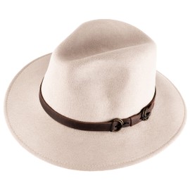 Alpenleder Hat – Model: Siena (Handmade) – Sustainable Organic Felt from Regional Agriculture | Fedora Wool Hat, Hats for Men and Women *Fair Produced*, Totora