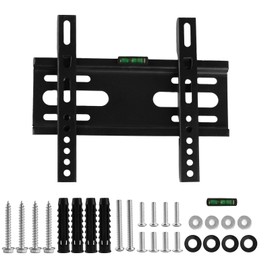 TV Wandhalterung Fernseher Wandhalterung für 14-42 Zoll Flach & Curved LED/LCD/OLED Fernseher Halterung TV Wall Mount, Max VESA 200 x 200 mm, 25 kg Kapazität
