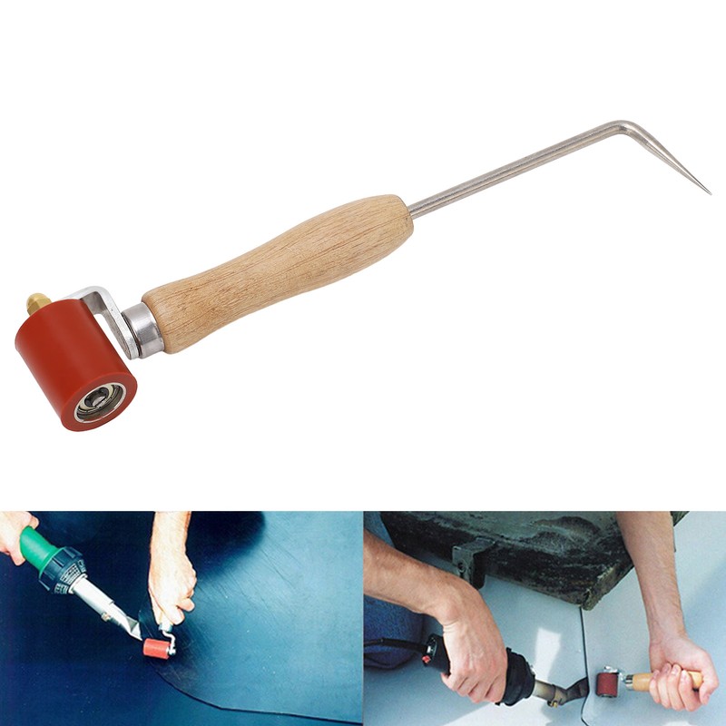 Flat Seam Roller Red Silicone 260℃ High Temperature Resistant 32mm