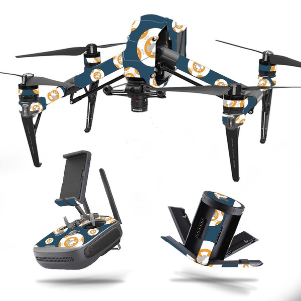 MightySkins Skin Compatible with DJI Inspire 2 - Mini Galaxy