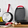 Wok 26 cm Marble Coating Forged Aluminium Induction Toledo