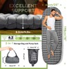 HIKENTURE Sleeping Pad, 6.2 R-Value Insulated Camping Mat with Pump