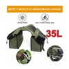 Cycling Side Bags Canvas Bike Commuting Bag Saddle Bags Large