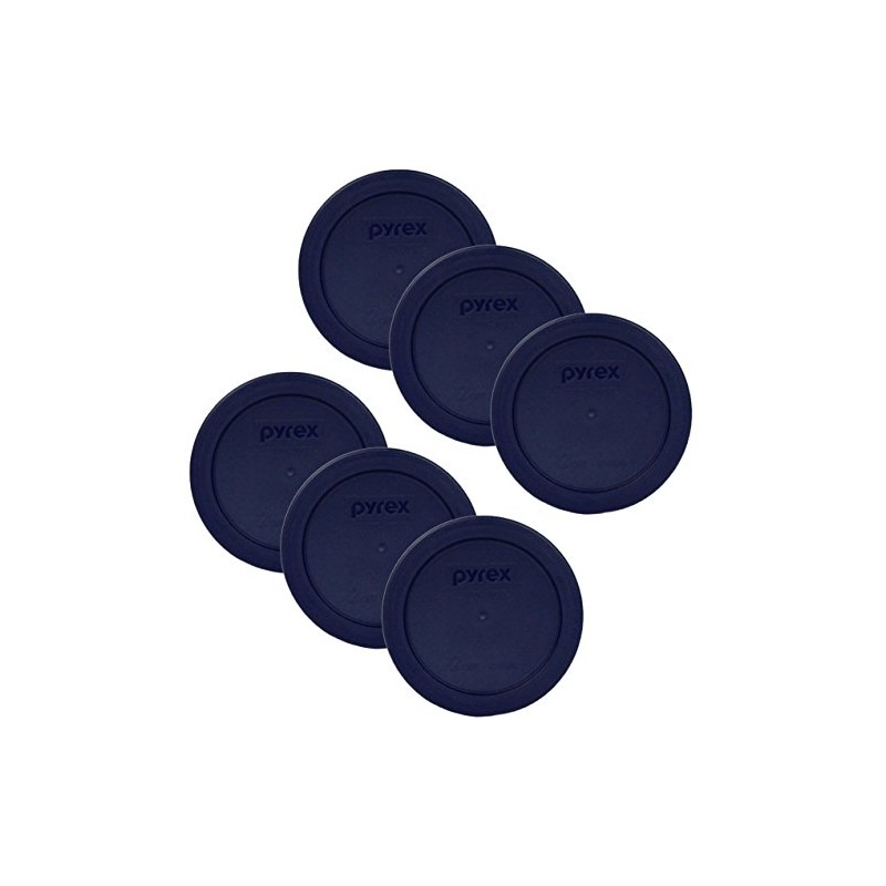 Pyrex Blue 2 Cup Round Storage Cover #7200-PC for Glass