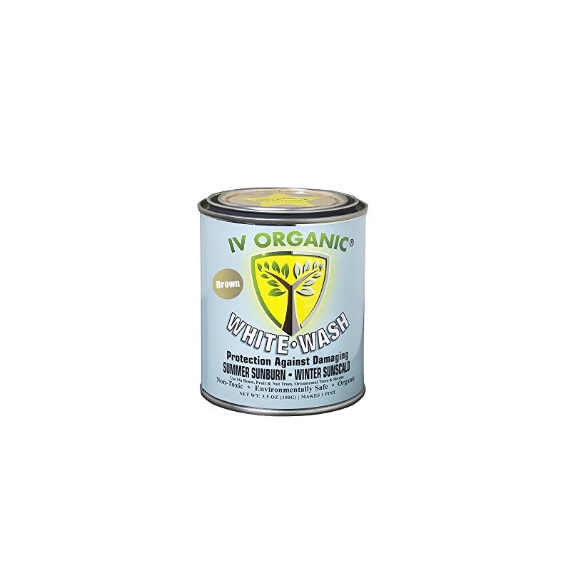 IV Organic White Wash, 1 Pint (Brown)…