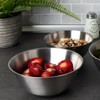 com-four® 2-Piece Stainless Steel Bowl Set - Salad Bowl in