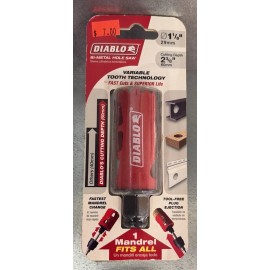 Diablo Tools 1-1/8" Bi-Metal Hole Saw Quick Change *DHS1125