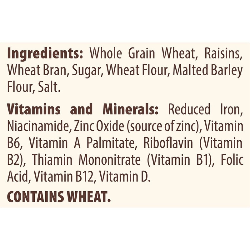 Mom's Best Raisin Bran Cereal, Whole Grain, 22 Ounces (Pack