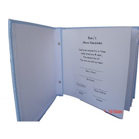 Baby Brag Book Photo Album-120 4 X 6 Photos - Keepsake Memory Photo Book for Baby First Year Babybook