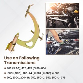 J-8763-B Universal Transmission Holding Fixture Including Base for 375 400 425 475 700-R4 4L80E