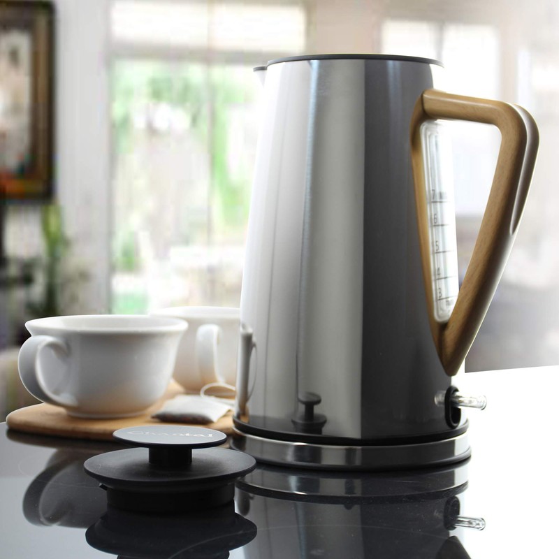 Chantal Oslo Cordless Electric Kettle (Silver Polished)