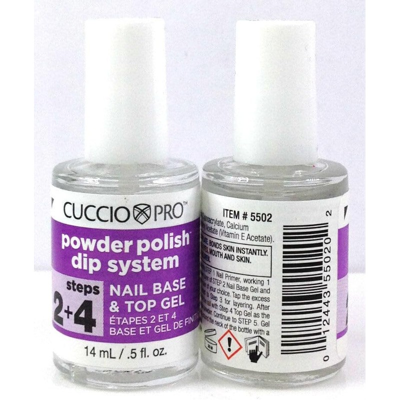 Cuccio Powder Polish Dip System Steps 2 & 4 Nail