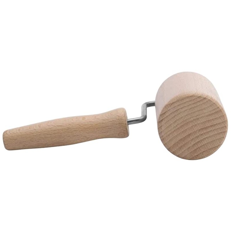 teemando® Rolling pin for baking tray corners, cylindrical corner roller