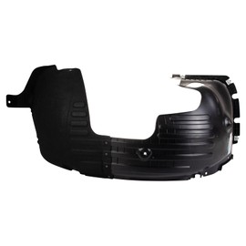 TRQ Front Right Inner Fender Liner Black Passenger Side Compatible with 2016-2018 Kia Optima KI1249152