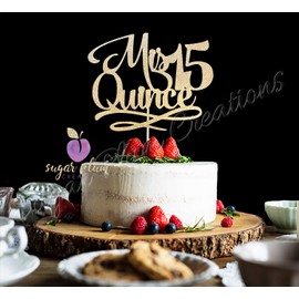 Mis Quince - Decoración para tarta