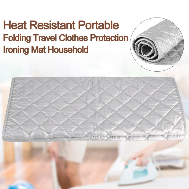 Foldable Tabletop Ironing Mat 33.5"x17.7", Ironing Board Alternative