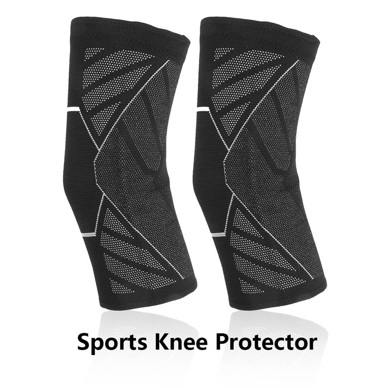 1 Pair Sports Knee Protector WearResistant Breathable Nylon Outdoor Knee