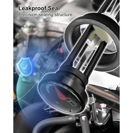 AUGREX Fuel Gauge Gas Fit for Arctic Cat ATV 250 300 375 400 500 2001 2002 2003 2004 2005 2006, Replace 0570-086 0470-444