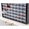 Truper Organizador Cajonera 64 Gavetas Cajon Plastico Negro Truper