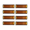 8 Piece Pedal Reflectors Bicycle Rear Reflector Bicycle Pedals, Reflector,