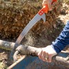 EZ Smart 14-Inch Lightweight Manual Pruning Saw with 21-Foot Extension