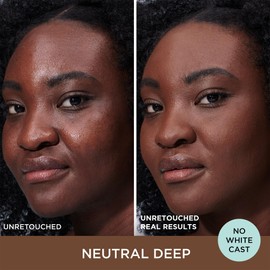 IT Cosmetics CC+ Cream Natural Matte (Neutral Deep) - Poreless Full Coverage Foundation With SPF 40, 16HR Shine Control, Color-Corrector, Skin-Balancing Serum, Noncomedogenic - 1.08 fl oz