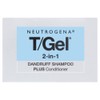 Neutrogena T/Gel 2 in 1 Dandruff Shampoo, 250 ml