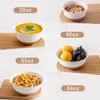 Hasense Mixing Bowls Set, 2.1/1.5/1.0/0.5 Qt Ceramic Nesting Bowls for